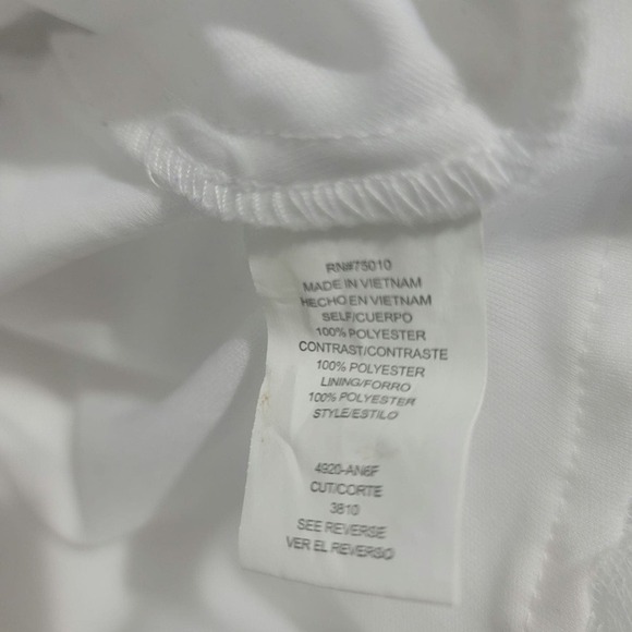 City Studio White Fit and Flare Sleeveless Dress size 7 - Picture 9 of 9